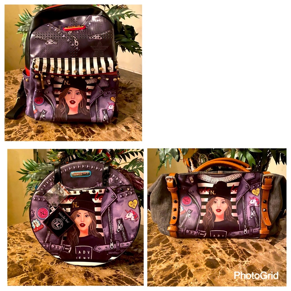 3 beautiful bags non smoking and pet free home.